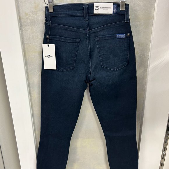 7 For All Mankind High Rise Ankle Skinny - Picture 2 of 4
